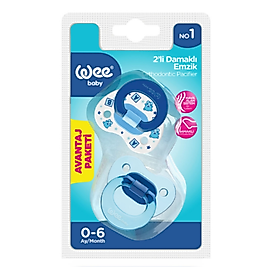 Wee 2'li Damaklı Emzik / No:1