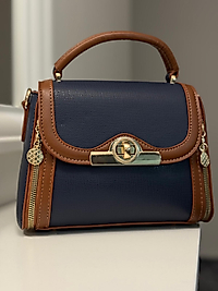 TOP HANDLE MİNİ ÇANTA LACİ-TABA