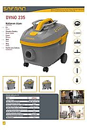 SET-DYNO 235  Sessiz Kuru Tip Toz Torbalı Elektrikli Süpürge