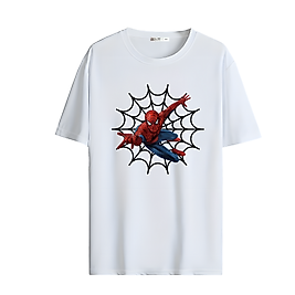 90'lar Çizgi Film Karakteri Spider Man Baskılı Oversize Unisex Tişört