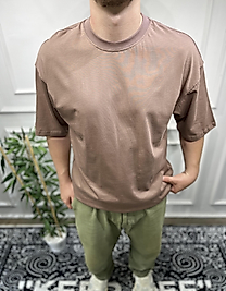 Oversize BasicT-Shirt - Ekru