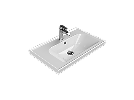 TURKUAZ Etajerli Lavabo, Frame, 70x45 cm