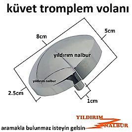 KÜVET TROMPLEMİ KUMANDA KAPAĞI VOLAN OTOMATİK KÜVET JAKUZİ ÇEVİME KAPAĞI