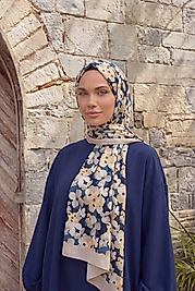 ALFA SİLK ŞAL PASTEL ÇİÇEK DESEN-2