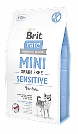 BRIT CARE MINI SENSITIVE 2KG (Geyikli - Hassas, Mini Irk Yetişkin Köpek Maması)