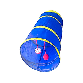 Eastland Renkli Çıngıraklı Kedi Tüneli (25 x 55 cm)