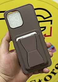 Redmi 12 4G Kartlıklı Standlı Deri Telefon Kılıfı