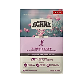 Acana First Feast Tavuk Etli ve Balıklı Yavru Kedi Maması 1,8 kg
