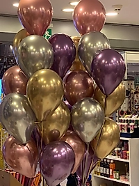 24 ADET KROM UÇAN BALON DEMETİ