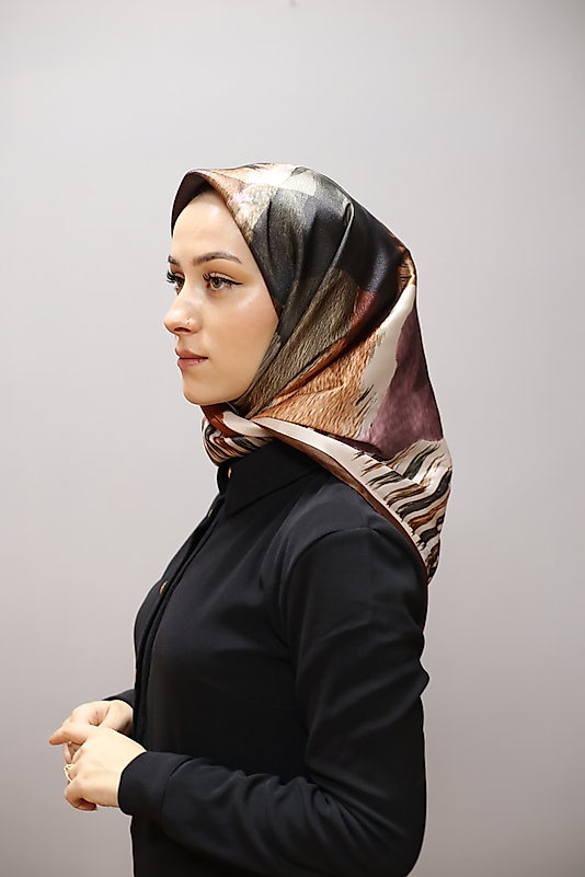 Akel Digital Kristal Eşarp 95 X 95