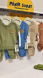 3’lü yelekli takım