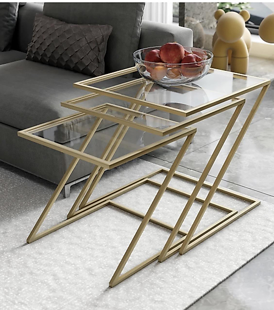 MAT GOLD Z ZİGON ŞEFFAF CAM