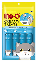 Me-O Creamy Treats Tavuklu ve Ciğerli Ek Besin ve Kedi Ödülü 60 Gr ( 4 x 15 Gr )