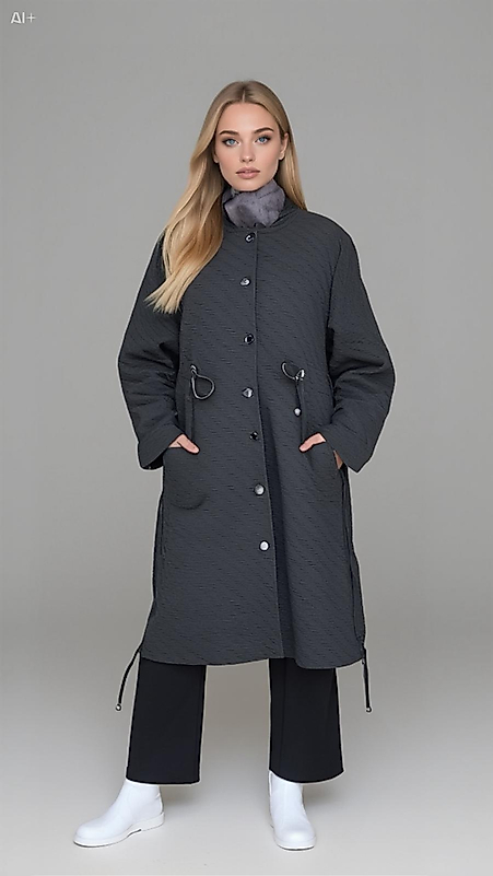 Astarlı Örme Siyah Kap