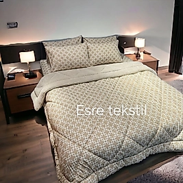 BATTAL BOY WELSOFT UYKU SETİ BEJ ZİNCİR