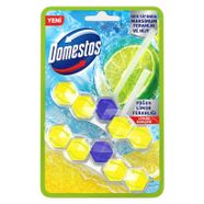 Domestos Wc Blok 5'li Güç Limon 2x50 G