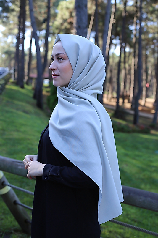 Düz Modal Polyester Şal 80 X 185 Ebat