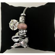 Silver Charmlı Pandora Bileklik
