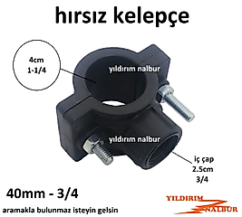 HIRSIZ KELEPÇE SU TESİSATI 40-25 PLASTİK KUVETLİ 40 LIK ORTA BOY