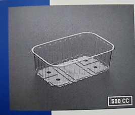 Plastik Meyve Kabı 500 CC