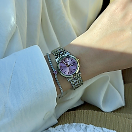 Tozpembe Kadran Yuvarlak Silver Saat