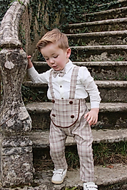 Poplinkids Çizgili Biyeli Model 170