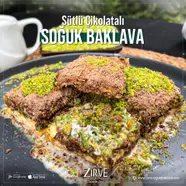 SÜTLÜ ÇİKOLATALI SOĞUK BAKLAVA