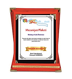 MEZUNİYET PLAKETİ