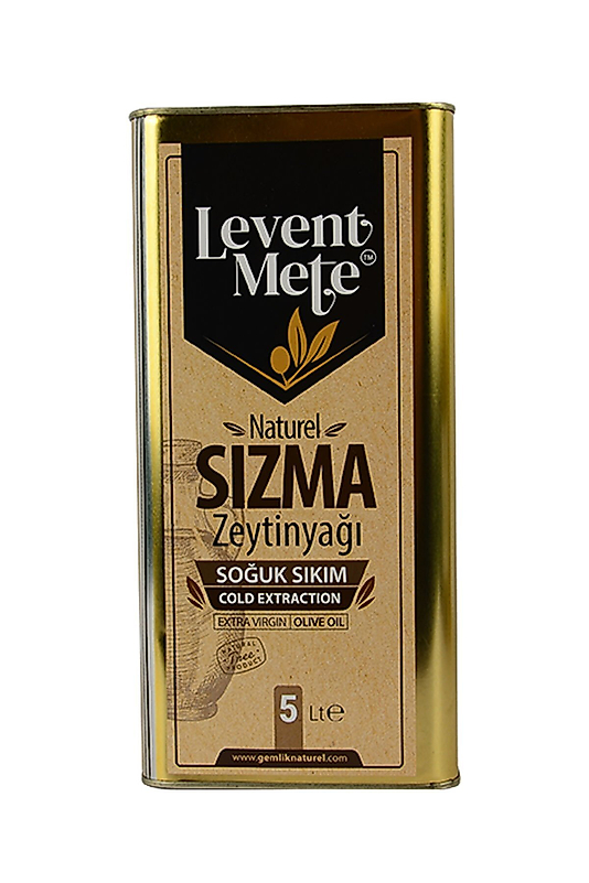 Soğuk Sıkım Zeytinyağ 5.Kg