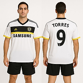 Chelsea Torres 9 Numaralı Beyaz Forma kumaşından tişört