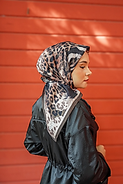 Spring Eşarp Leopar Desen