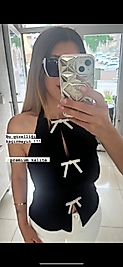 Fiyonk detaylı içi astarlı bluz