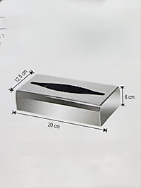 304 Kalite Paslanmaz Çelik Kleenex Kutusu