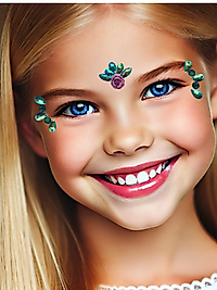 Parlak yüz taşı seti