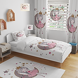 Minibabyrooms Ayda Oturan Kız Temalı Çocuk/Genç Oda Takımı