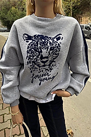 Baskılı Sweatshirt