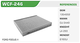 POLEN FİLTRESİ FORD FOCUS II