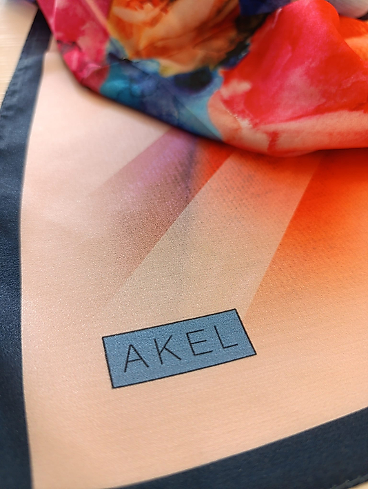 Dijital Kristal Eşarp 95 x 95 Ebat