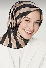 Armine Saf İpek Eşarp Nostalji 8504D-03