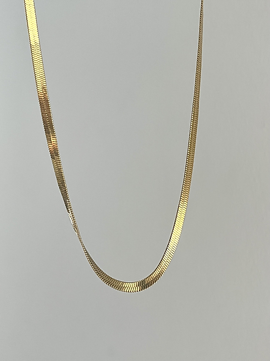 Çelik İtalyan Gold Kolye 45cm