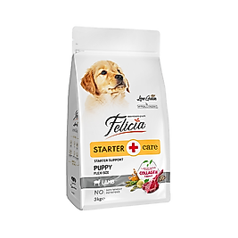 Felicia Starter Care Hipoalerjenik Az Tahıllı, Kuzu Etli & Pirinçli Yavru Köpek Maması (3 kg)