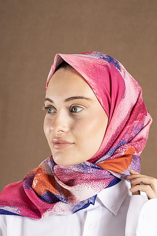 DECODE EŞARP PASTEL DESEN