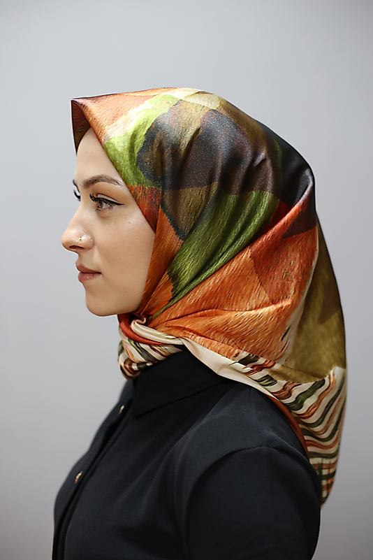 Akel Digital Kristal Eşarp 95 X 95