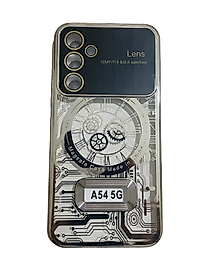 Samsung Galaxy A54 Lens Korumalı Kılıf Gümüş