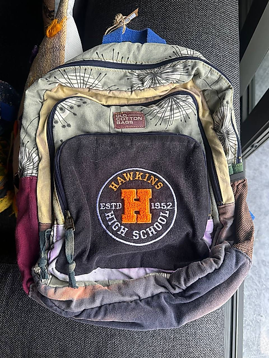 Old Cotton Cargo 5017-1 new Pathcwork Çok Bölmeli Günlük Sırt Çantası