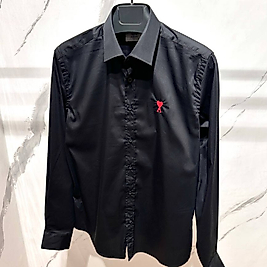 Ami Paris De Coeur Boxy Fit Pamuklu Düğmeli Gömlek