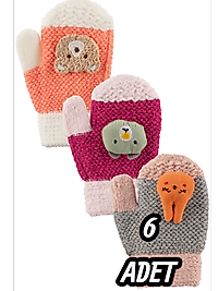 Çocuk Kitti Eldiven 6 Adet