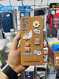 Samsung Galaxy A05s Ayıcık Kabartmalı Telefon Kılıfı