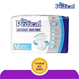 Dr.Pedical Emici Külot Hasta Bezi Orta Boy(M) 30'lu 30 Adet