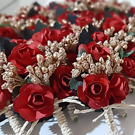 Ürün kodu:329006
Stok:50 Adet
Stok:Kırmızı Güller ve gold tomurcuklu Detaylı Yaka Çiçeği